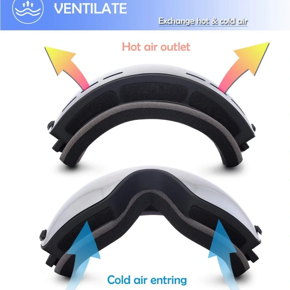 Anti-fog Snowboard Ski Goggles Women